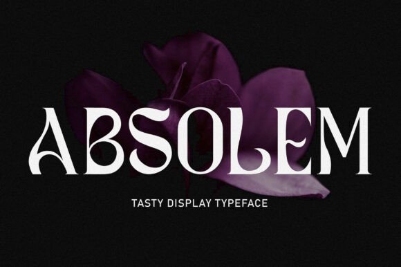 Absolem: A Display Font That Screams Before You Scroll