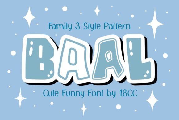 Baal: A Playful Display Font for Distinctive Web Design