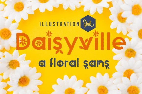 Daisyville: A Playful Display Font That Makes Your Brand Instantly Memorable