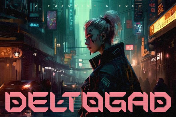 Deltogad: A Display Font That Feels Like the Future, Thoughtfully Designed