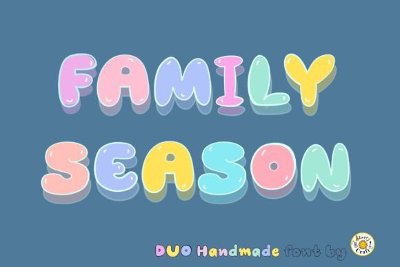Family Season: A Display Font That Makes Your Campaigns Instantly Recognizable