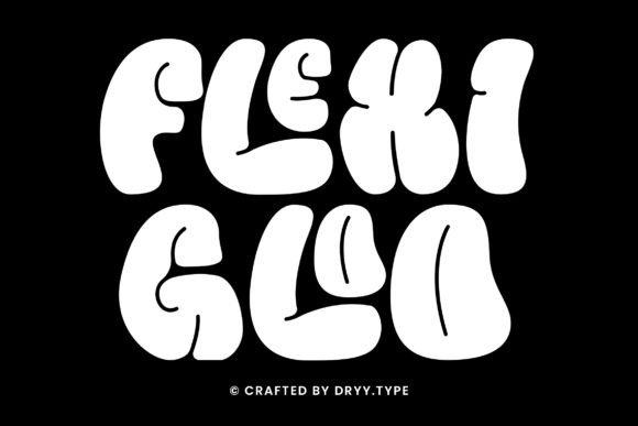 Flexi Gloo: A Display Typeface That Makes Your Campaign Pop
