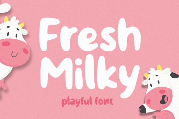 Fresh Milky: A Handwritten Script Font That Feels Like Home