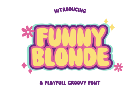 Funny Blonde: A Playful Display Font for Handmade Charm