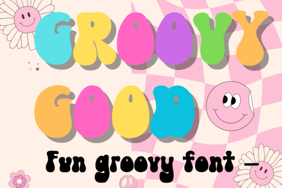 Groovy Good: A Handwritten Display Font with Gentle Editorial Charm