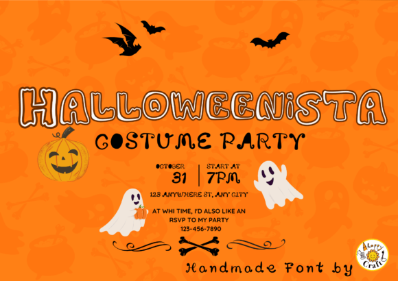 Halloweenista: A Modern Display Font for Brand Consistency