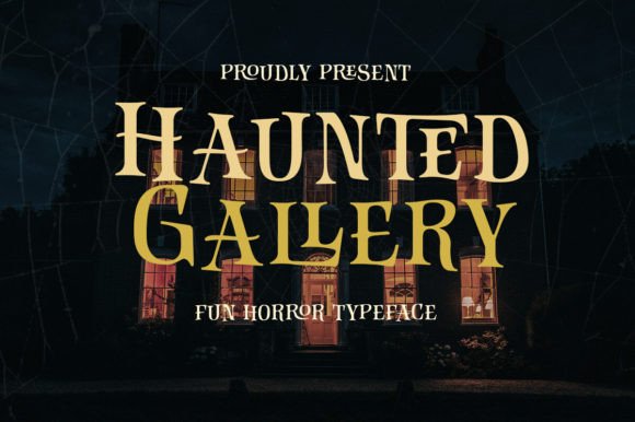 Haunted Gallery: A Display Font That Builds Brand Trust