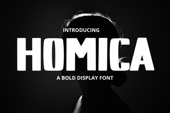 Homica: A Bold Display Font That Anchors Editorial Mood