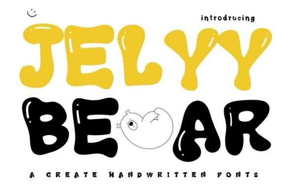 Jelly Bear: A Playful Display Font That Elevates Small Business Branding