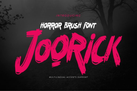 Joorick: A Bold Display Font That Elevates Real Small Business Branding