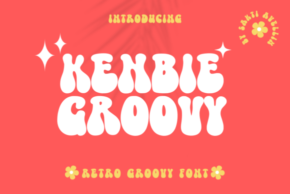 Kenbie Groovy: A Playful Display Font for Digital Branding