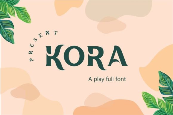 Kora: A Display Font That Feels Like Sunlight on Paper