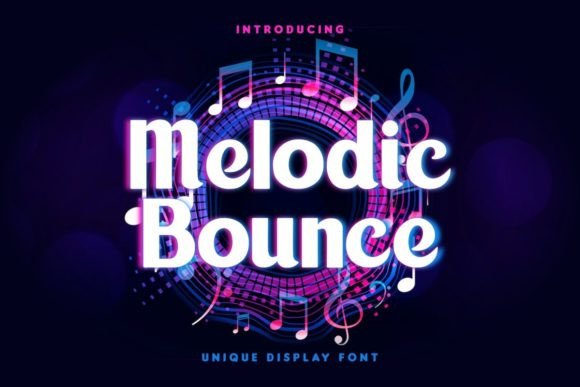 Melodic Bounce: A Display Font That Lifts Your Editorial Voice