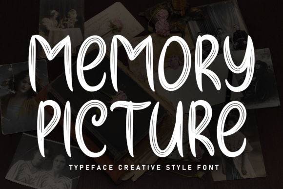 Memory Picture: A Handwritten Display Font That Connects