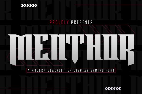 Menthor: A Bold Display Font That Elevates Your Brand