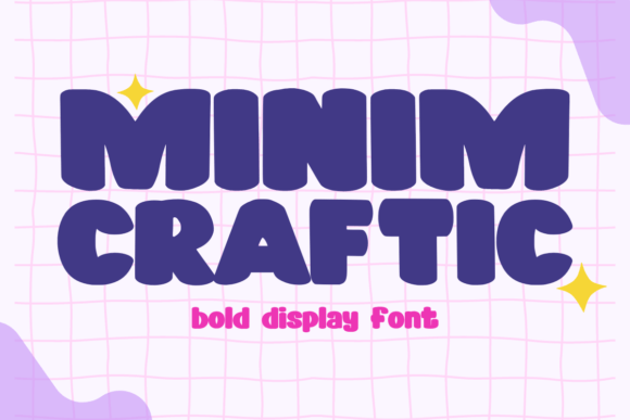 Minim Craftic: A Bold, Warm Display Typeface for Editorial Moments