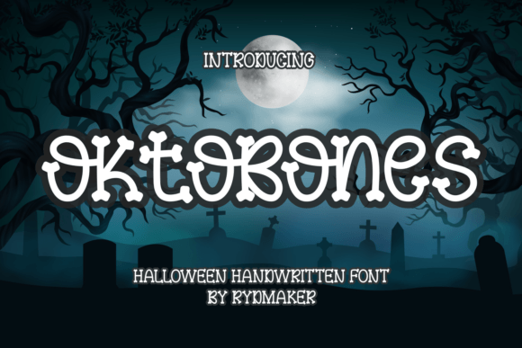 Oktobones: A Standout Display Font for Digital Branding