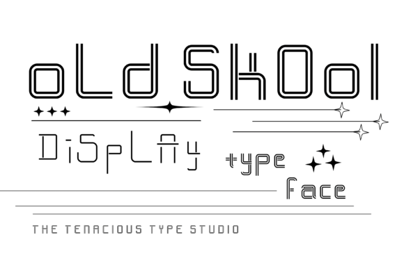 Old Skool: A Display Font That Makes Your Headlines Instantly Recognizable