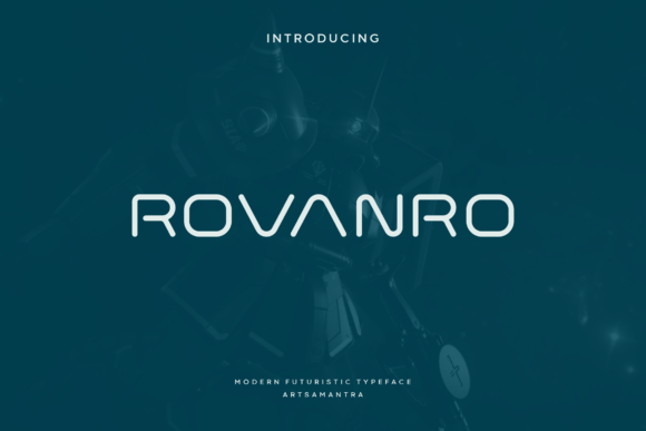 Rovanro: A Modern Display Font for Small Business Branding