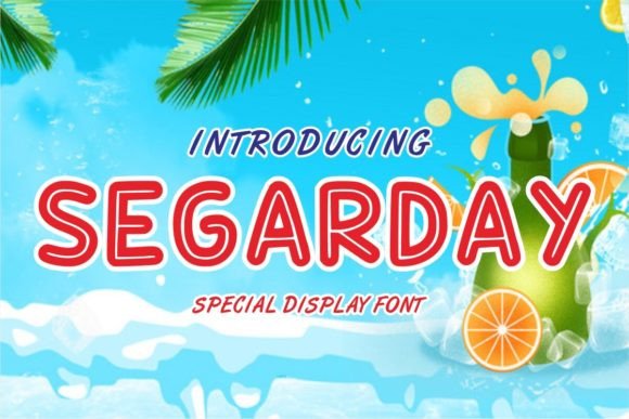 Segarday: A Friendly Display Font That Makes Campaigns Feel Lighter