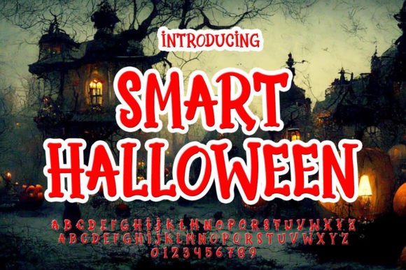 Smart Halloween: A Display Font That Captures Attention