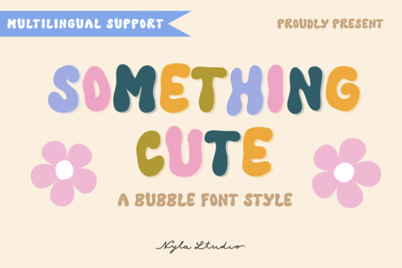 Something Cute: A Playful Display Font for Friendly Digital Brands