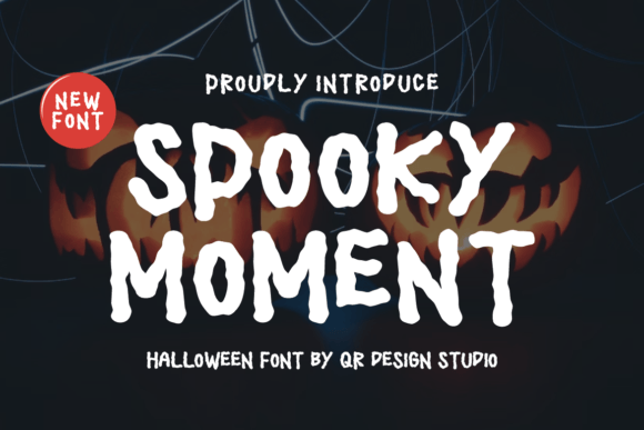 Spooky Moment: A Bold Display Font That Elevates Halloween Branding