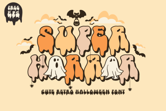 Super Horror Font: A Playful, Spooky Display Typeface